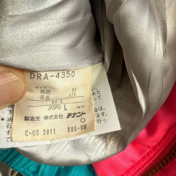 Descente Pink & Turquoise Ski Jacket - Picture 8 of 15